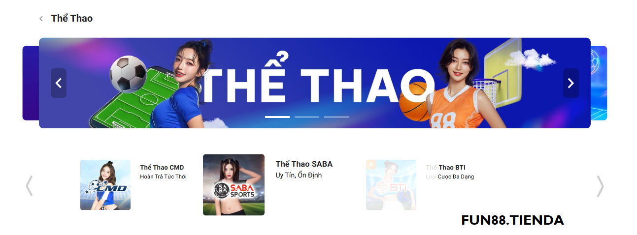 Sảnh cược thể thao Fun88 Sảnh cược thể thao Fun88